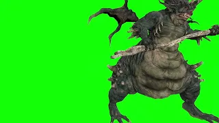GreenScreenShort - Monster attack animtions