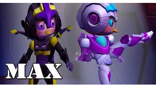 Angry Birds Transformers - Stella as Arcee & Airachnid at MAX Level