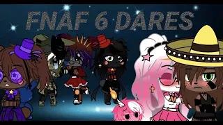 FNAF 6 Dares! Warning-loud noises and flashing lights