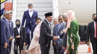 Anwar arrives in Jakarta for two day official visit