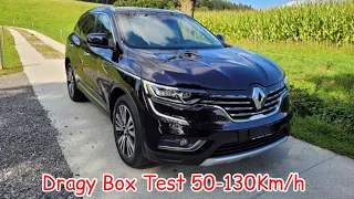 Dragy Box Test 50-130km/h Renault Koleos 2.0 Dci CVT Xtronic