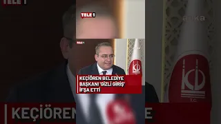 Keçiören Belediye Başkanı 'gizli girişi' ifşa etti!