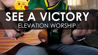 SEE A VICTORY - ELEVATION WORSHIP ( easy guitar Chords Cover)