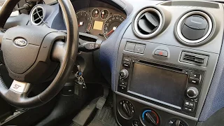 Ford Fiesta mk6 скорость включения андроид магнитолы (вывод из спящего режима)
