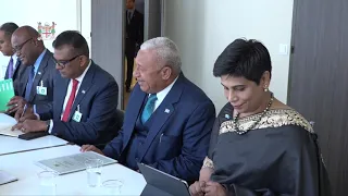 Fijian Prime Minister holds bilateral meeting with Australian Minister for Foreign Affairs