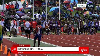 fijivillage Re:Live | Junior Girls 100M Heat 5 | Day 1