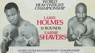 Larry Holmes Vs Earnie Shavers II HIGHLIGHTS HD 60 FPS | September 29, 1979