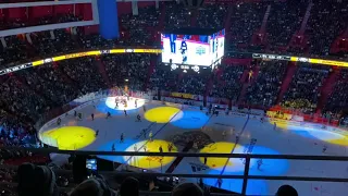 NHL Global Series Sweden - TampaBay Lightnings vs. Buffalo Sabres Opening ceremony