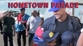 Julio Rodriguez Returns Home for Parade in the Dominican Republic