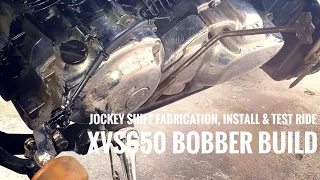 BBBs02e40 | Jockey Shift or Foot Clutch & Hand Shift | Fabrication, Install & Test Ride | XVS650