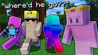 Minecraft Manhunt, But I'm a Stealth Master REMATCH