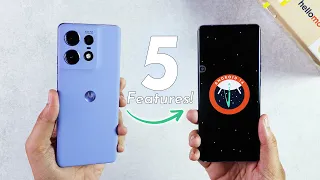 New Moto Hello UI with Android 14 - My Top Feature List!