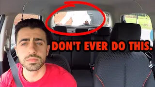 PASSENGER CAUGHT SNEAKING ONTO MY ROOF! (Funny Uber Rides)