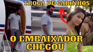 Gusttavo Lima e Andressa Suita trocam CARINHO na web e agitam os fãs e o Embaixador pousa em Floripa