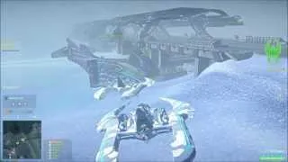 Planetside 2 - Attempt at bringing a sunderer up in a biolab