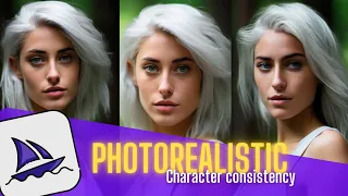 Photorealistic consistent characters in Midjourney