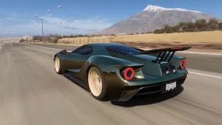 2017 Ford GT | Steering Wheel Gameplay Thrustmaster T300 RS GT | Forza Horizon 5 Ford GT Gameplay