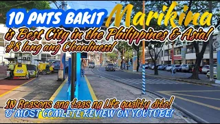 Panoorin mga Pruweba | Marikina is Philippines' Best City | 10 Reasons Life Quality is Better Higher