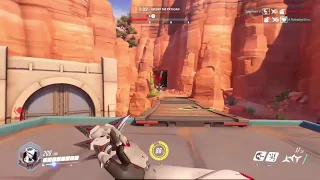 Overwatch - Genji Deflecting Hanzo's Ultimate