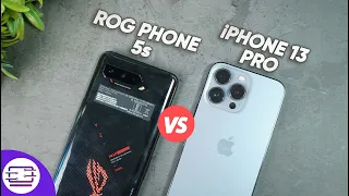 ROG Phone 5s vs iPhone 13 Pro Speedtest 🔥