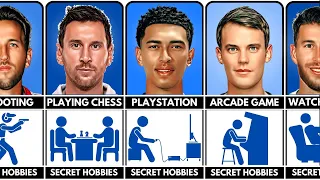 Secret Hobbies Of Football Players