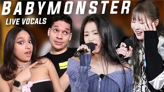 IMPRESSED! Waleska & Efra react to BABYMONSTER Singing on 'Knowing Bros'