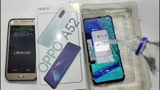 Oppo A52 Water Test