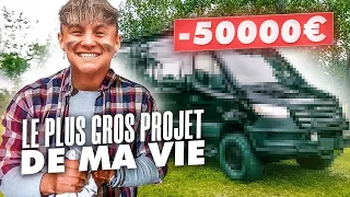 TRANSFORMER un VAN en MAISON sans expérience 🚐 (50.000€)