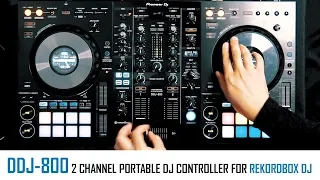 DDJ-800 | a fresh design for 2 channel DJ controllers from Pioneer DJ