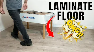 WOW! Lifting & Bouncing Laminate Flooring Fix (Expansion Problem) | XDIY