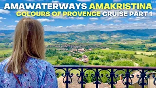 Love France? AmaKristina in Provence - the FRENCHEST cruise vlog ever! Part 1