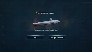 BUYING USS ENTEPRISE (CV-80) IN MODERN WARSHIPS