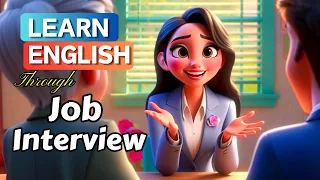 First Job Interview | Improve Your English | English Listening Skills - Speaking Skills