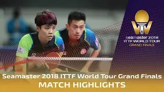 Wong Chun T./Doo Hoi K. vs Chen C./Cheng I-C. | 2018 ITTF World Tour Grand Finals Highlights (1/4)