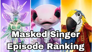 Masked Singer Season 9 Episode 6 Performance Ranking