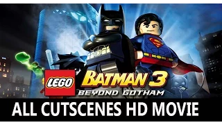 LEGO Batman 3 Beyond Gotham all cutscenes HD