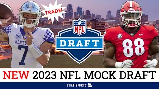 2023 NFL Mock Draft WITH Trades: 1st Round And Some 2nd Round Projections Ft. Bryce Young