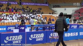 Ma Long, Zhang Jike, Fan Zhendong, Zhou Yu, Xu Xin warm up 2016