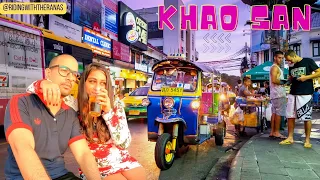 Khao San Road 🍻 2024 | Bars | Thai Street Food | Hotels | Bangkok Nightlife | Things to do Bangkok