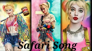 Birds of prey best scene 2020 Serena-Safari song #harleyquinn