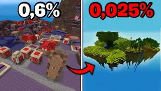 15 MINECRAFT SEEDS die so WIRKLICH existieren!