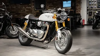 МотоСмотр: Triumph Thruxton R в белом цвете