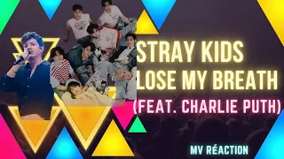 Stray Kids Lose My Breath Feat  Charlie Puth {Mv réaction}