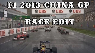 F1 2013 Career China GP #03 Race Edit ( In-Game Audio )