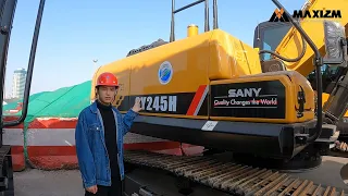 MAXIZM | SANY SY245H Excavator