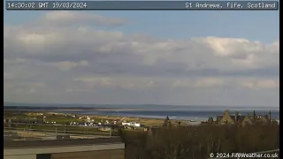 19 March 2024 - St Andrews WeatherCam Timelapse