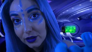 ASMR Alien Inspects You (measuring, energy cleaning)Sci-fi Roleplay