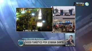 Visión 7: Éxodo turístico por Semana Santa