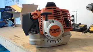 What is wrong with my Stihl KM 94R?