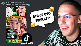 BAKA PRASE REAGUJE NA NAJJAČE TIKTOK EDITE O SEBI